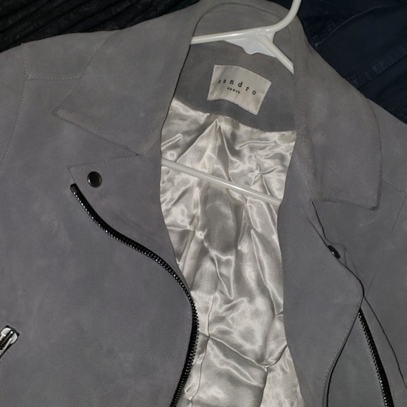 Sandro leather jacket - Picture 7 of 8